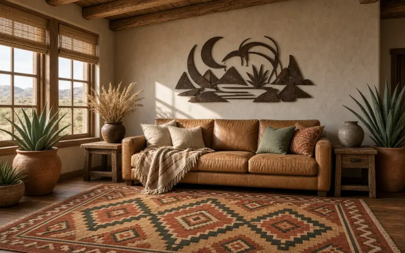 room by room southwestern home decor