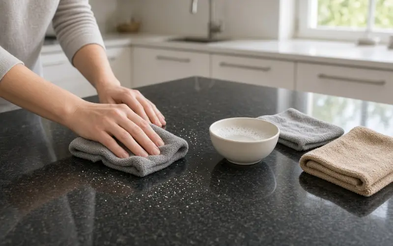 daily cleaning that actually protects the surface