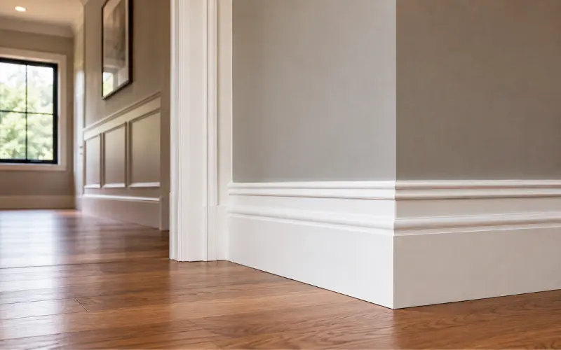 how skirting height changes the feel of a room