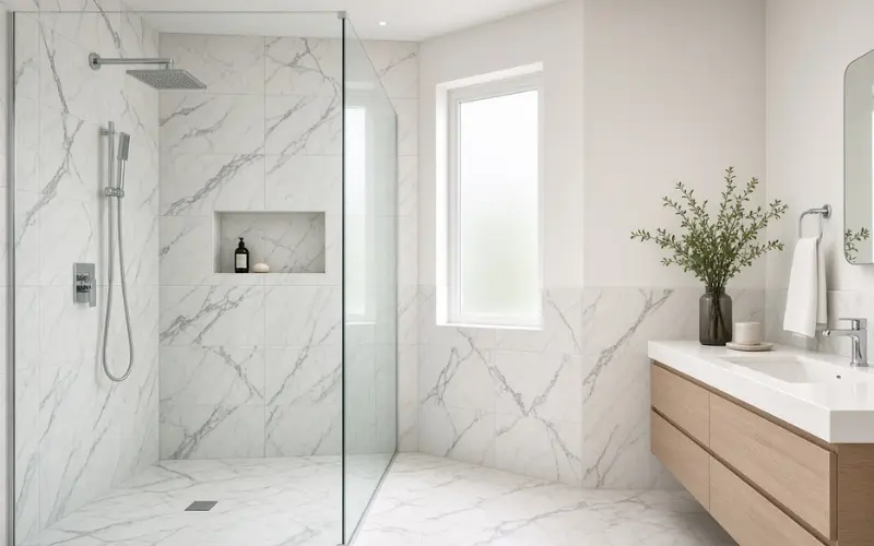 the tile-to-ceiling trap
