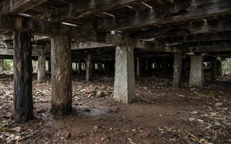 whats actually hiding beneath the floor