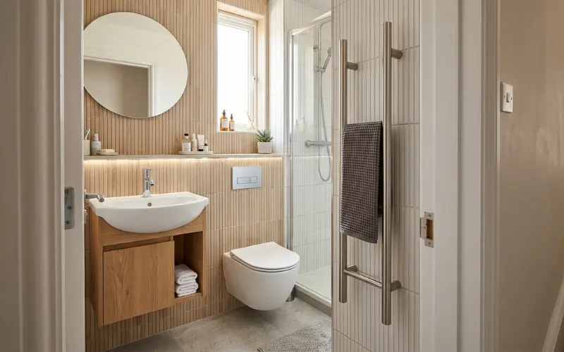 essential fixtures for very small bathrooms