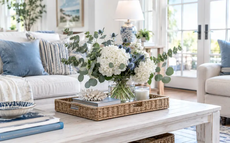 indoor flower decoration ideas for the living room