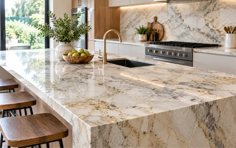 quartzite benchtop pros and cons
