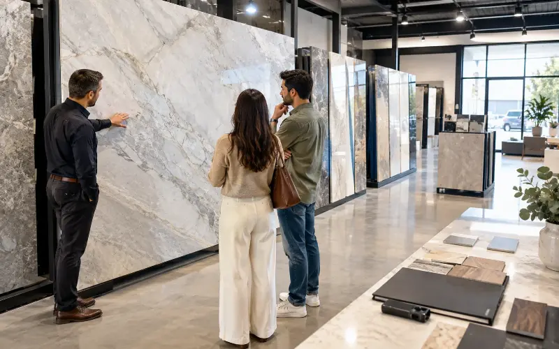 why a showroom visit beats online browsing